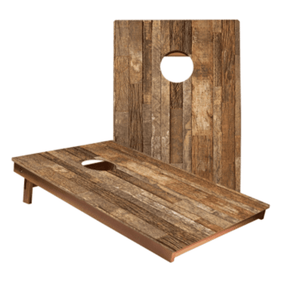 Part - Rustic Wood Corn Hole Toss Game (Board Only)