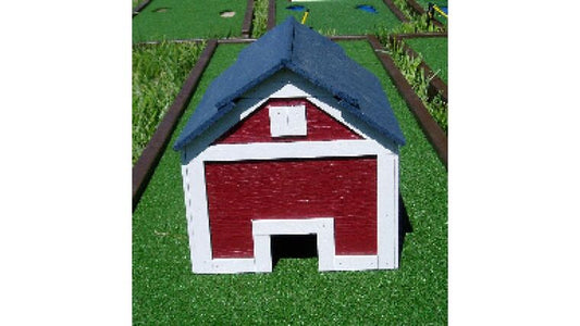 Obstacle - Barn Mini Golf Game Obstacle