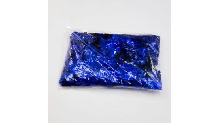 Blue Metallic Glitter Confetti Bulk | Rental