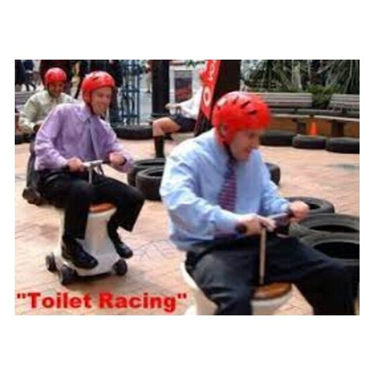 Gotta Go Toilet Racer 4 Pack Package | Rental