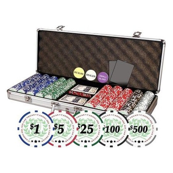 Part – 500 Da Vinci Professional Denominated Casino Clay Poker Chips With Case | Rental