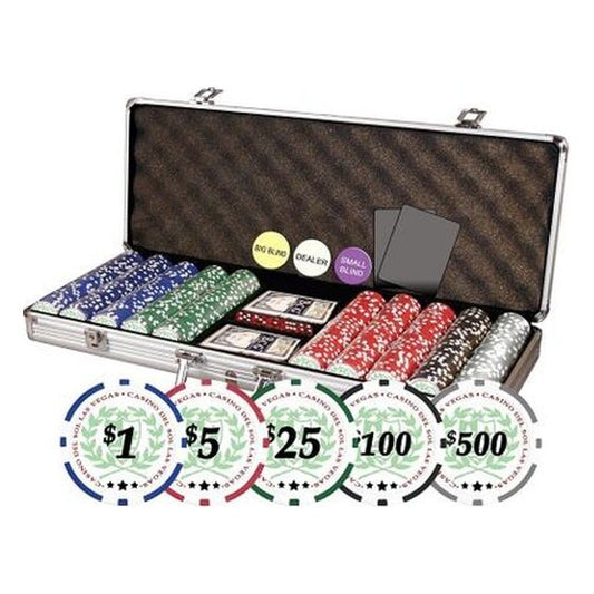 Part – 500 Da Vinci Professional Denominated Casino Clay Poker Chips With Case | Rental