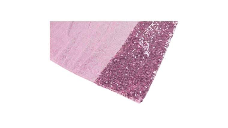 Glitz Sequin 8ft H x 52″ W Drape/Backdrop Panel – Pink | Rental