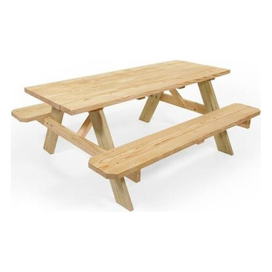 Picnic Table | Wood | Rectangle | 4′ | Kids | Rental