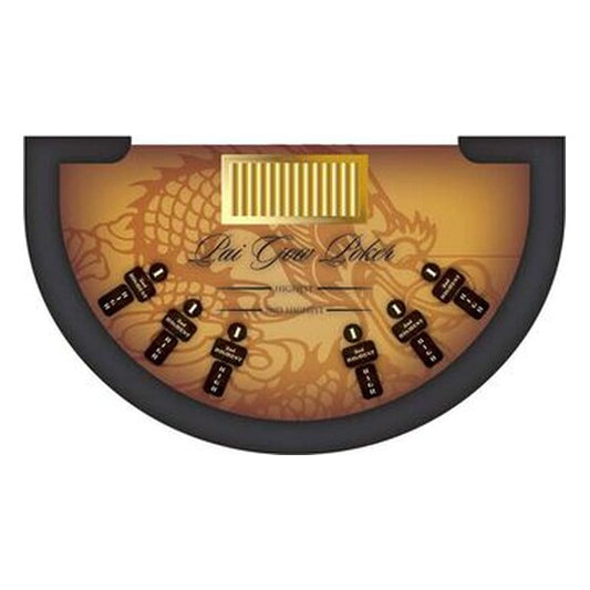 Pai Gow Poker – 6′ Casino Game Table Kit – Custom Design | Rental