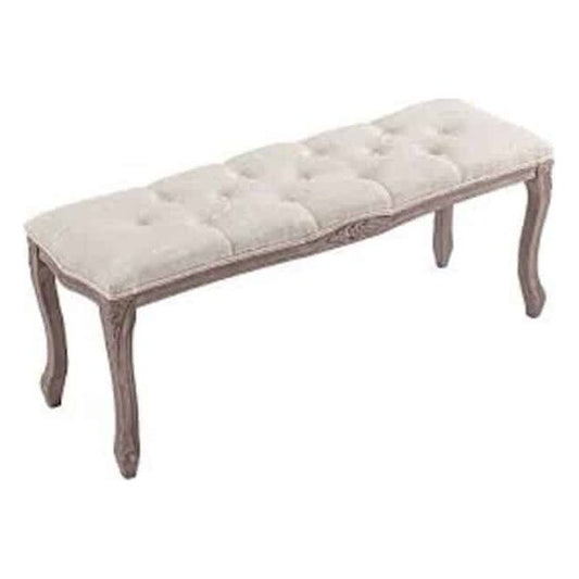 Modway Regal Traditional Tufted Bench in Beige | Rental